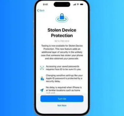 偏关苹果授权维修店分享被盗设备保护功能开启方法 